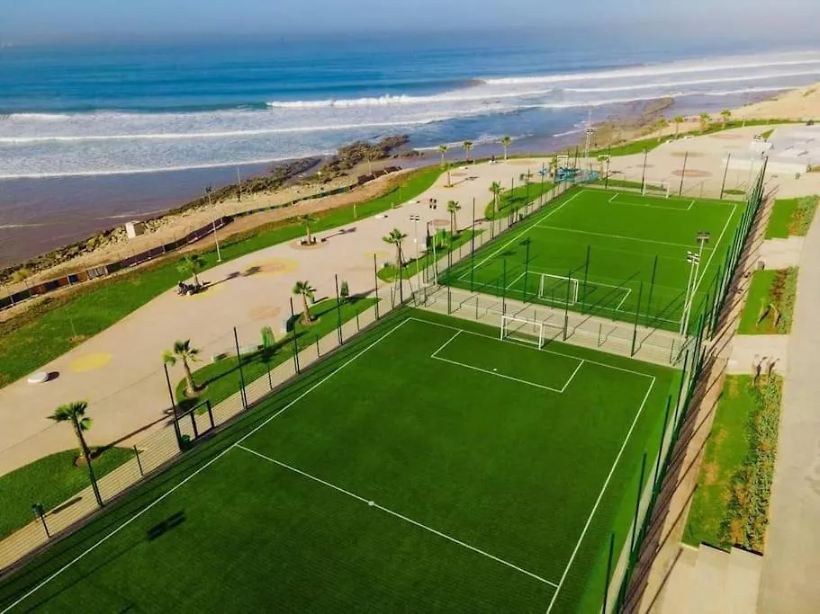 Daire Appartement Pres De La Mer 5Min A Pied De La Plage Agadir
